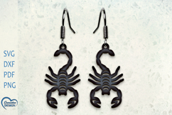 Scorpio zodiac sign. Sagittarius sign Earrings . Zodiac sign Product Image 1