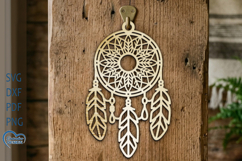 Dream Catcher Laser Cut. Product Image 1