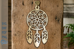 Dream Catcher Laser Cut. Product Image 1