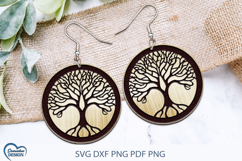 Earrings Laser Cut. Boho Earrings Laser Cut. Product Image 1