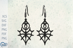 Halloween Earrings Laser Cut. Halloween Spider Laser Cut. Product Image 1