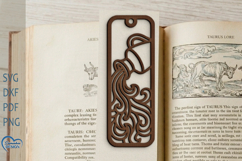 Zodiac Signs Bookmark Laser Cut. Zodiac Sign Laser Cut. Product Image 2