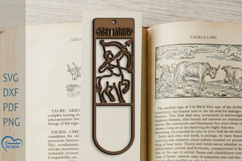 Sagittarius Bookmark Laser Cut. Zodiac Sign Laser Cut. Product Image 1