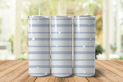 Winter Stripes Digital Paper Patterns | Seamless Pattern Product Image 11