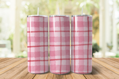 Watercolor Pink Stripe Digital Paper Patterns Product Image 9