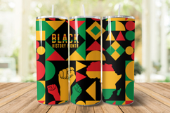 Black History Month Bauhaus Pattern | Black History Month Product Image 5