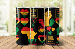 Black History Month Bauhaus Pattern | Black History Month Product Image 6