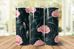 Carnation Flower Digital Paper Pattern | Seamless Pattern Product Image 5