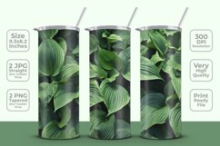 3D Greenery Tumbler Wrap Product Image 1