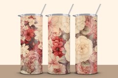 3D Flowers Tumbler Wrap Product Image 1