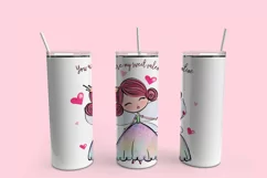 Valentine Sublimation PNG, Fairy Illustrations Product Image 2