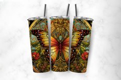 Stained Glass Butterfly 20oz Tumbler Sublimation Bundle Product Image 5