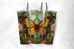 Stained Glass Butterfly 20oz Tumbler Sublimation Bundle Product Image 7