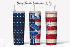 USA Tumbler Wrap | 4th Of July Sublimation Tumble Product Image 1