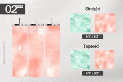 Watercolor Textures Tumbler Wrap| Tumbler Sublimation Wrap Product Image 1