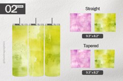 Watercolor Textures Tumbler Wrap| Tumbler Sublimation Wrap Product Image 1