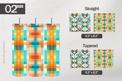 Pixel Art Tumbler Wrap| Tumbler Sublimation Wrap Product Image 1