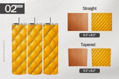 Leather Tumbler Wrap| Tumbler Sublimation Wrap Product Image 1