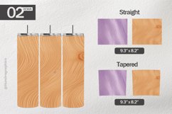 Woodgrain Tumbler Wrap| Tumbler Sublimation Wrap Product Image 1