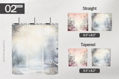 Winter Grunge Tumbler Wrap| Tumbler Sublimation Wrap Product Image 1