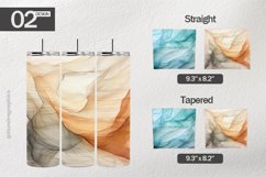 Wrinkled Paper Tumbler Wrap| Tumbler Sublimation Wrap Product Image 1
