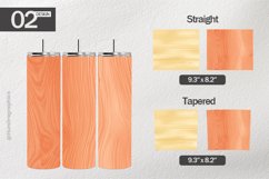 Woodgrain Tumbler Wrap| Tumbler Sublimation Wrap Product Image 1