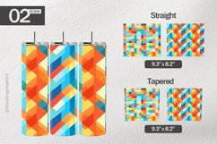 Pixel Art Tumbler Wrap| Tumbler Sublimation Wrap Product Image 1