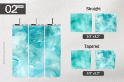 Watercolor Textures Tumbler Wrap| Tumbler Sublimation Wrap Product Image 1