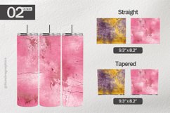 Limodorum Distressed Tumbler Wrap| Tumbler Sublimation Wrap Product Image 1