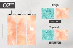 Watercolor Textures Tumbler Wrap| Tumbler Sublimation Wrap Product Image 1