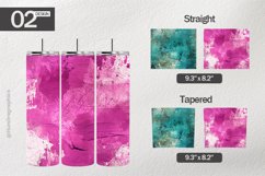 Limodorum Distressed Tumbler Wrap| Tumbler Sublimation Wrap Product Image 1