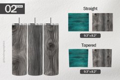 Woodgrain Tumbler Wrap| Tumbler Sublimation Wrap Product Image 1