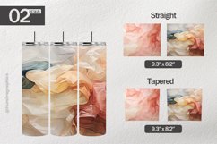 Wrinkled Paper Tumbler Wrap| Tumbler Sublimation Wrap Product Image 1