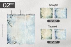 Winter Paper Tumbler Wrap| Tumbler Sublimation Wrap Product Image 1