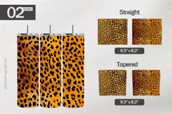 Leopard Tumbler Wrap| Tumbler Sublimation Wrap Product Image 1