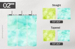 Watercolor Textures Tumbler Wrap| Tumbler Sublimation Wrap Product Image 1