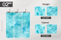 Watercolor Textures Tumbler Wrap| Tumbler Sublimation Wrap Product Image 1