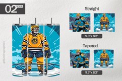 Winter Digital Paper Tumbler Wrap| Tumbler Sublimation Wrap Product Image 1