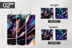 Holographic Foil Tumbler Wrap| Tumbler Sublimation Wrap Product Image 1