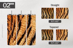 Tiger Tumbler Wrap| Tumbler Sublimation Wrap Product Image 1