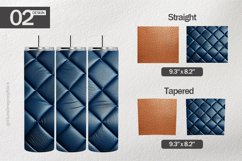 Leather Tumbler Wrap| Tumbler Sublimation Wrap Product Image 1