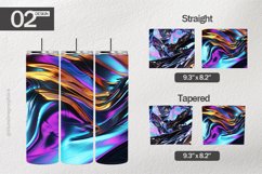 Holographic Foil Tumbler Wrap| Tumbler Sublimation Wrap Product Image 1