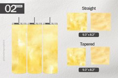 Pale Yellow Tumbler Wrap| Tumbler Sublimation Wrap Product Image 1