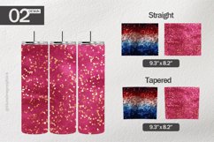 Glitter Tumbler Wrap| Tumbler Sublimation Wrap Product Image 1