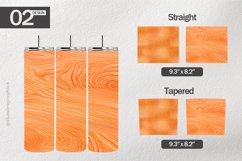 Apricot Tumbler Wrap| Tumbler Sublimation Wrap Product Image 1