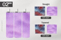 Glitter Tumbler Wrap| Tumbler Sublimation Wrap Product Image 1