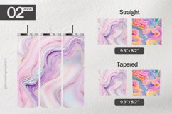 Metallic Agatte Tumbler Wrap| Tumbler Sublimation Wrap Product Image 1