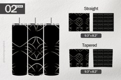 Geometric Tumbler Wrap| Tumbler Sublimation Wrap Product Image 1
