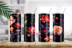 Floral Watercolor Digital Paper, Floral Sublimation Product Image 2