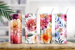 Floral Watercolor Digital Paper, Floral Sublimation Product Image 2